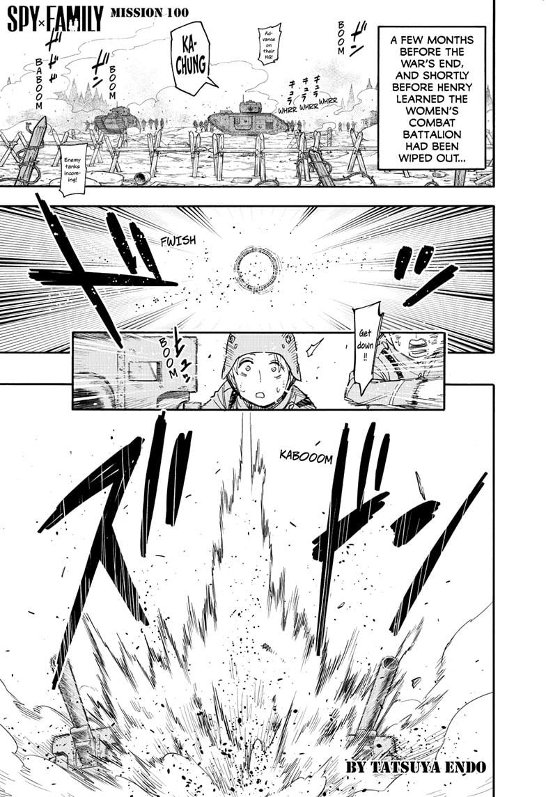 Spy x Family Manga Chapter 100 image read online 001