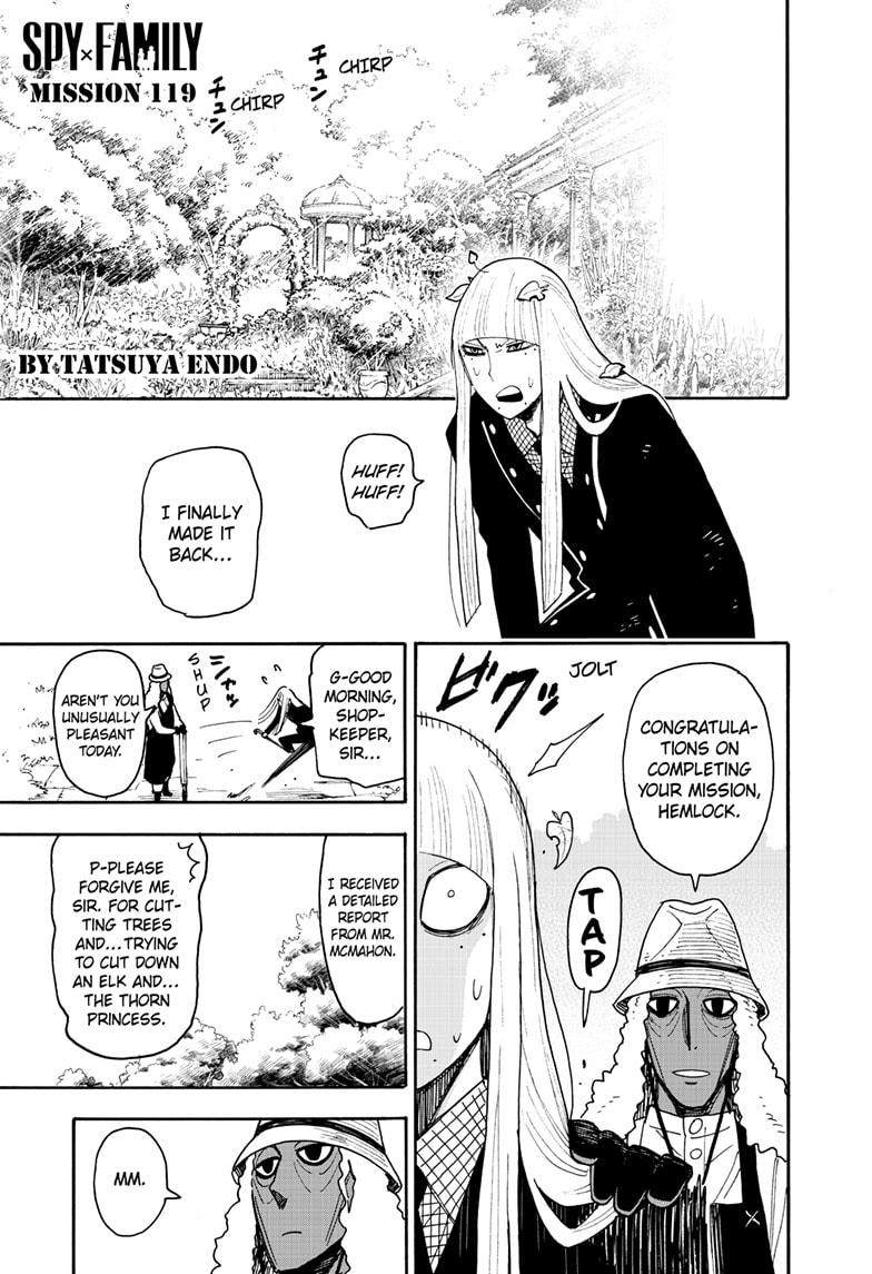 Spy x Family Manga, Chapter 119 image read online 001