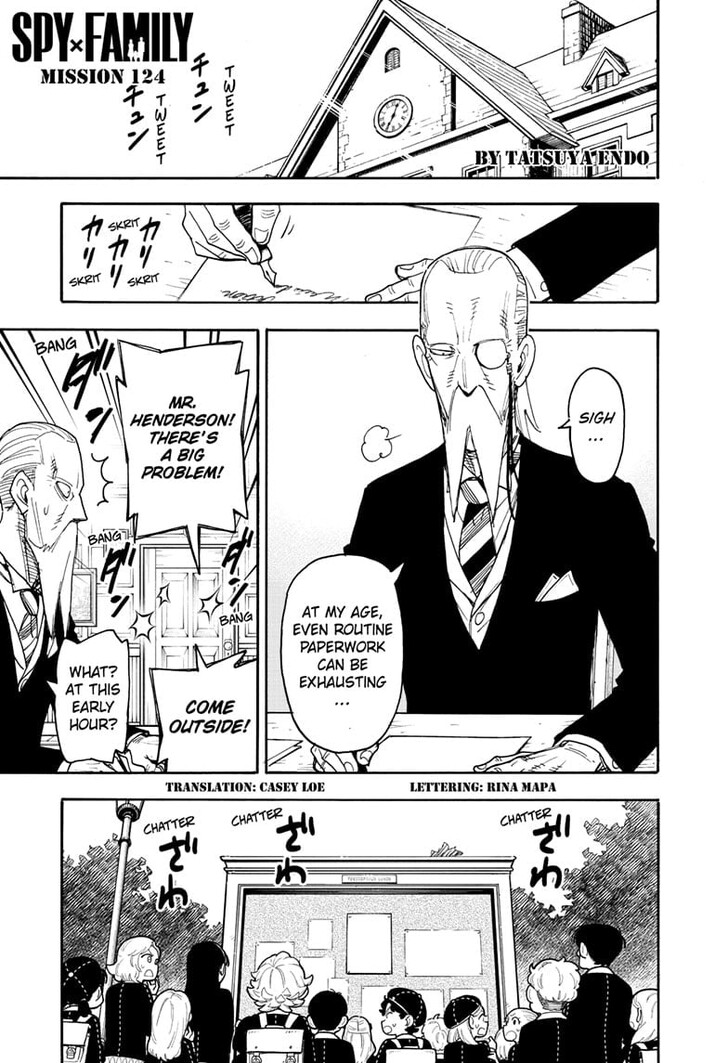 Spy x Family Manga, Chapter 124 image read online 001