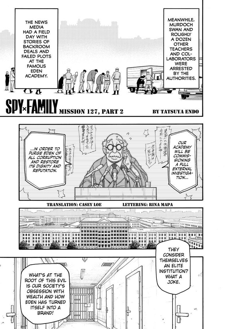 Spy x Family Manga, Chapter 127.2 image read online 001