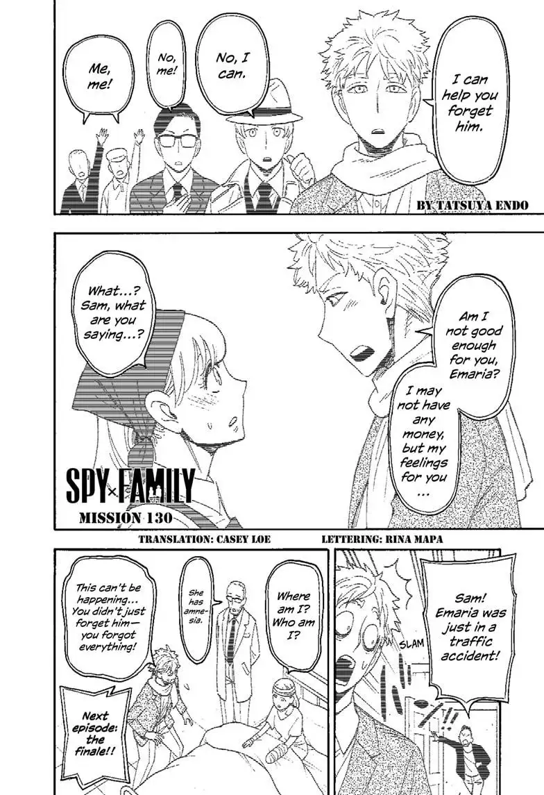 Spy x Family, Chapter 130 image Spy x Family_Ch130_Page001