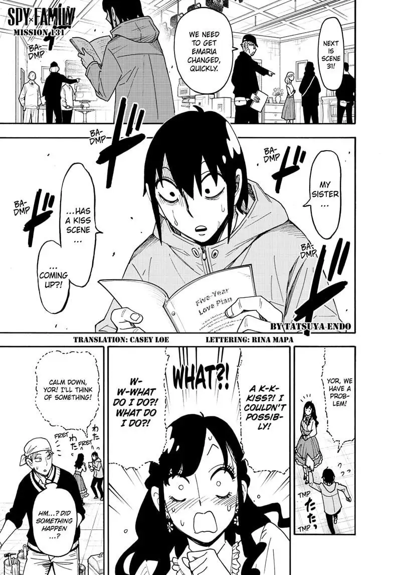Spy x Family, Chapter 131 image Spy x Family_Ch131_Page001