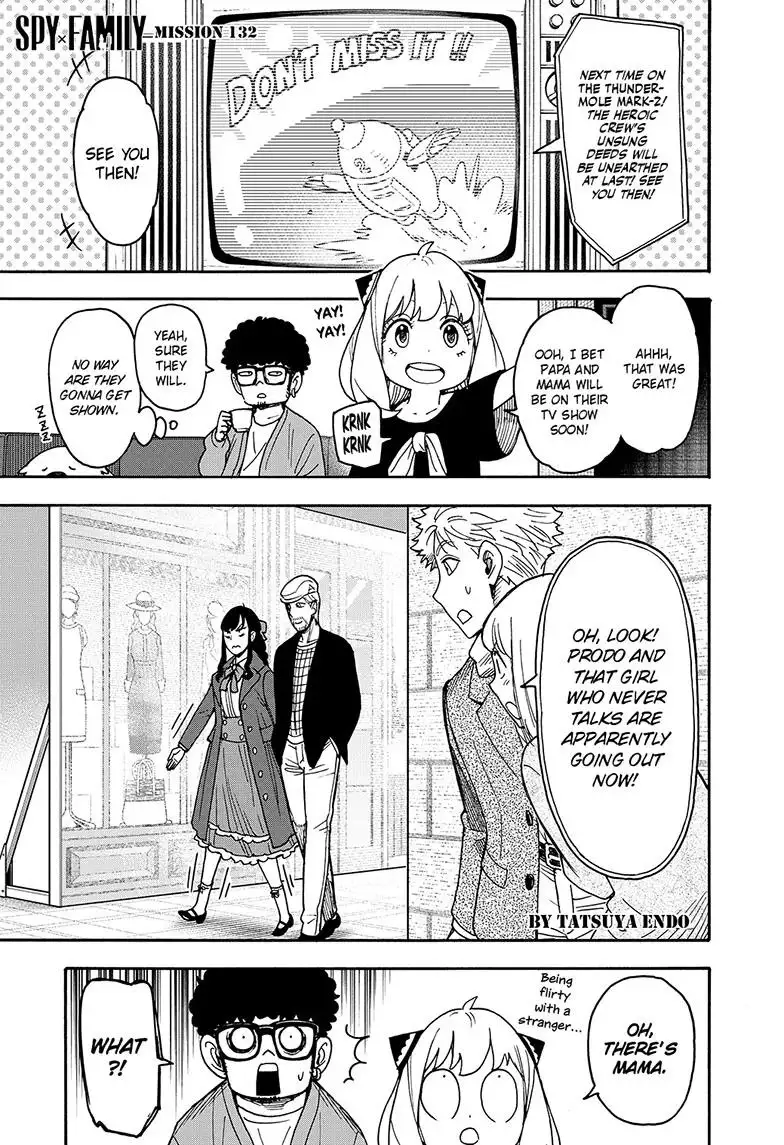 Spy x Family, Chapter 132 image Spy x Family_Ch132_Page001