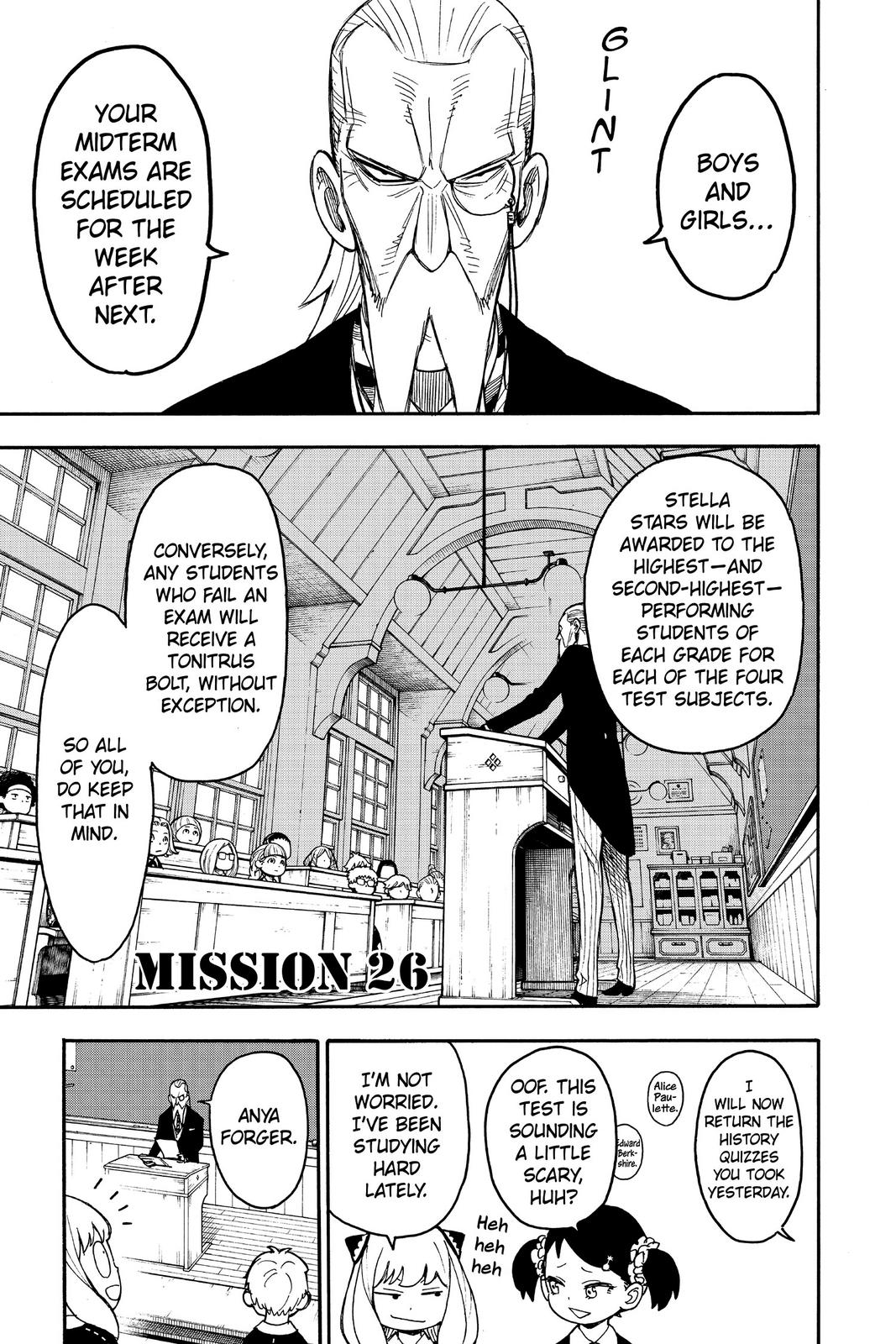 Spy x Family, Chapter 26 image read online 001