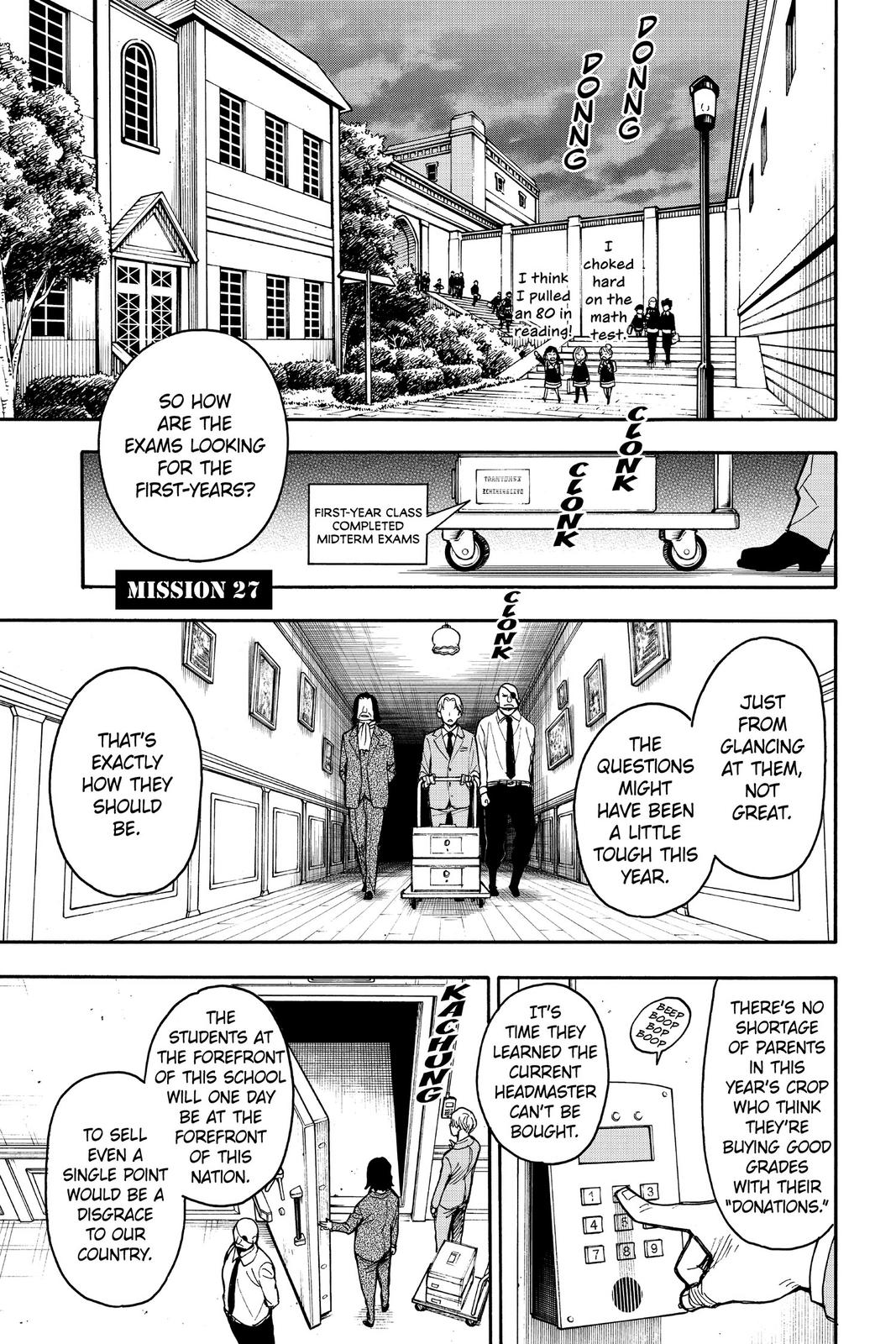 Spy x Family, Chapter 27 image read online 001