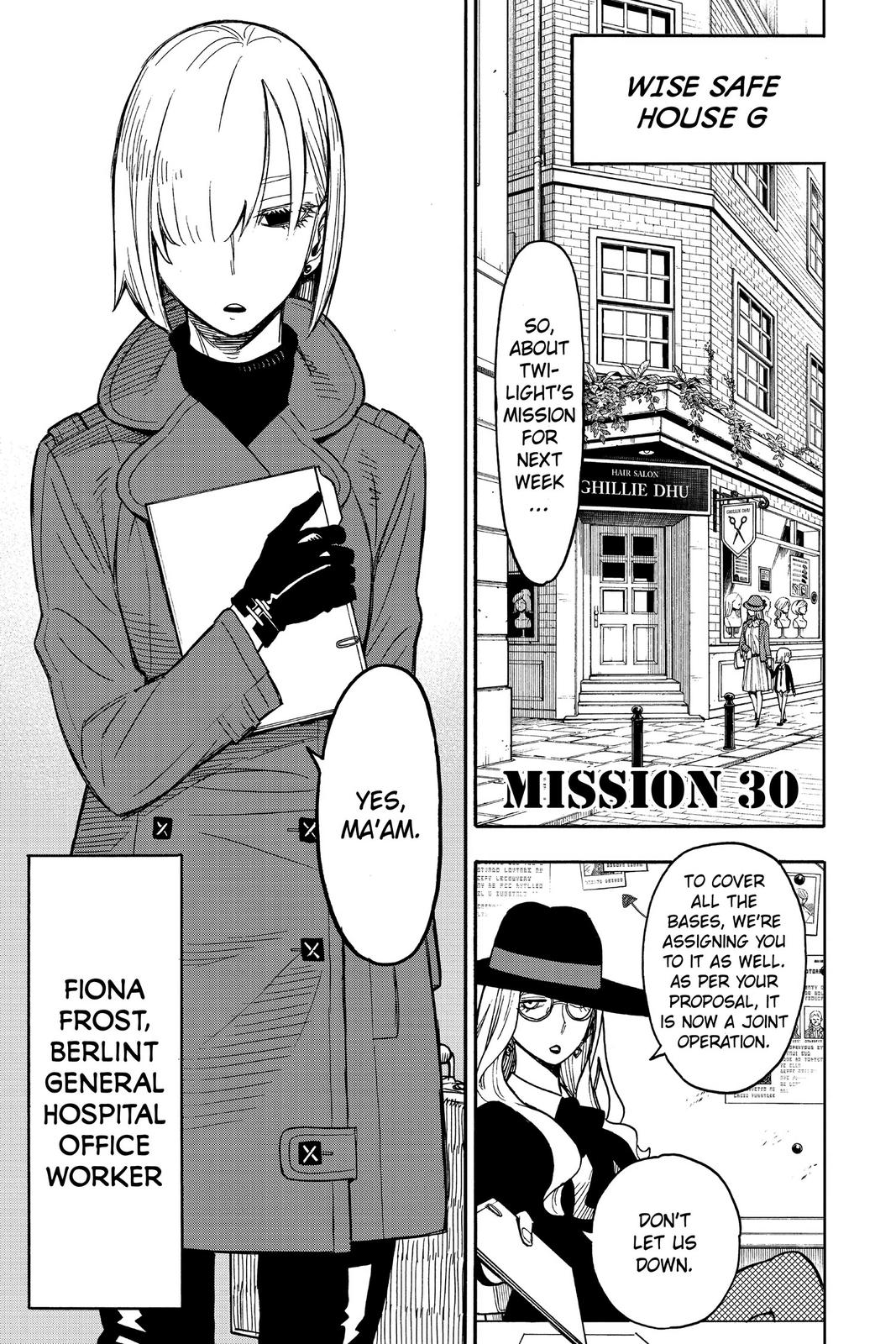 Spy x Family, Chapter 30 image read online 001