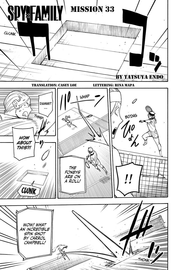 Spy x Family, Chapter 33 image read online 001