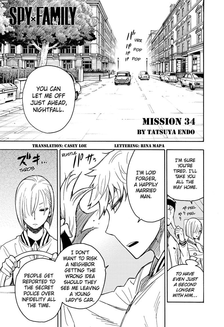 Spy x Family, Chapter 34 image read online 001