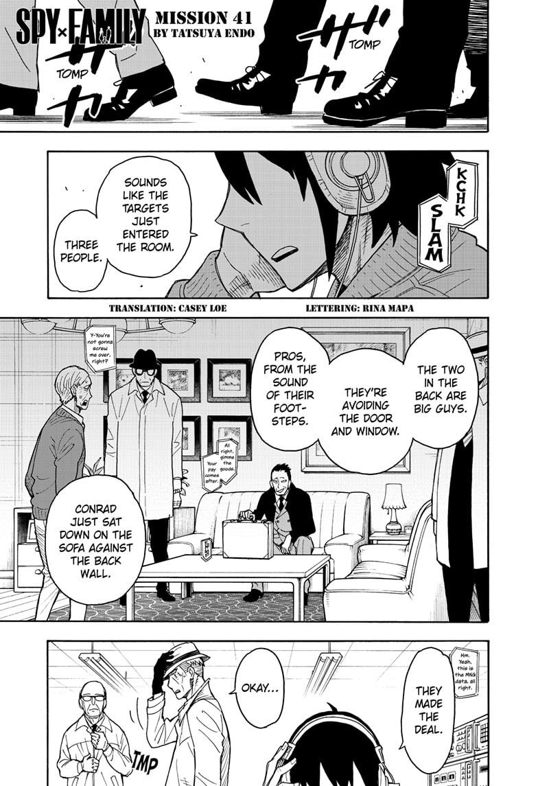 Spy x Family, Chapter 41 image read online 001