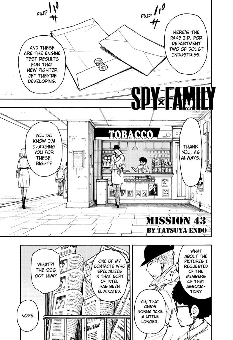 Spy x Family, Chapter 43 image read online 001