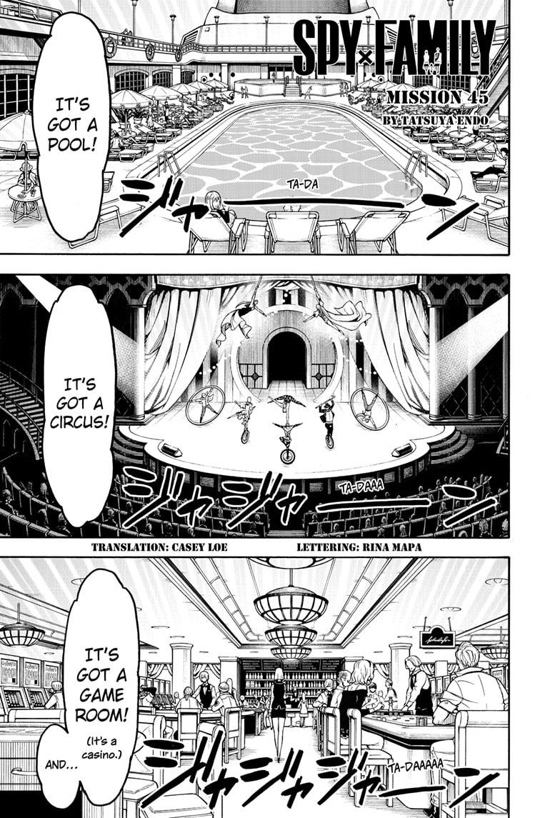 Spy x Family, Chapter 45 image read online 001
